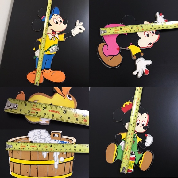 Vintage Mickey Mouse and Nephews Wall Hangings - Picture 16 of 16